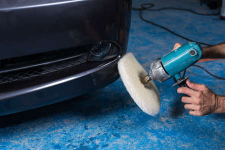 Car polishing series : Polishing blue car