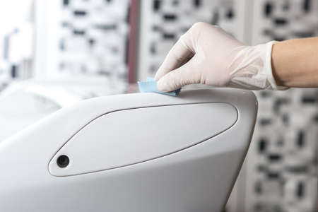 Car detailing series : Glass coatingの写真素材