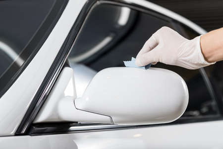 Car detailing series : Glass coatingの写真素材