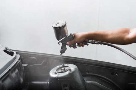 Auto body repair series: Engine bay painting