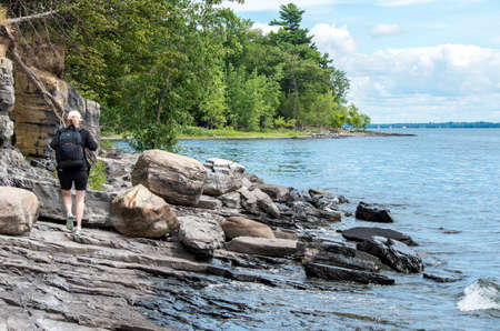 Point AuRoche State Parkの写真素材