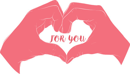 valentine dayのイラスト素材