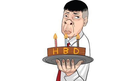 man in action ,vectorのイラスト素材