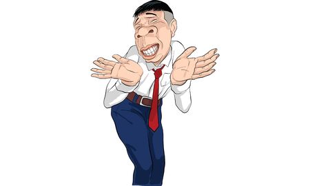 man in action,vectorのイラスト素材