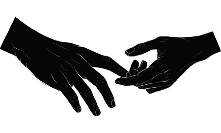 hand action vectorのイラスト素材