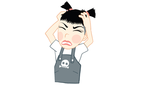 woman action vector illustration.のイラスト素材