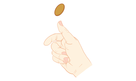 Hand activityのイラスト素材