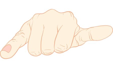 Hand activity vector.のイラスト素材