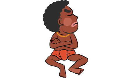 kid action cartoon vectorのイラスト素材