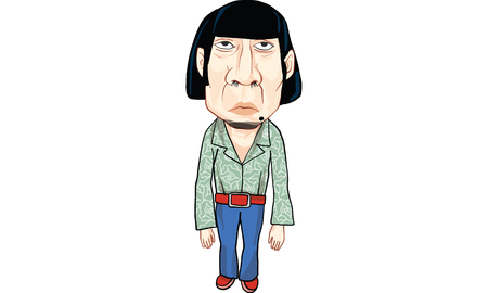 man action cartoon, vectorのイラスト素材