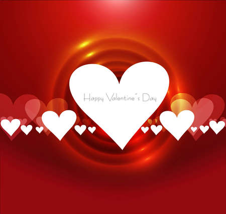 Valentine's day or Wedding colorful card vector background のイラスト素材