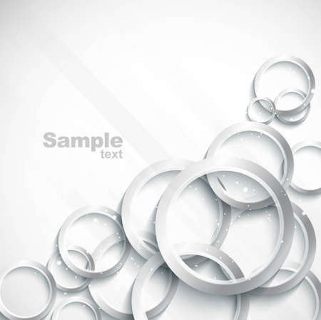 Abstract Geometrical circle design のイラスト素材