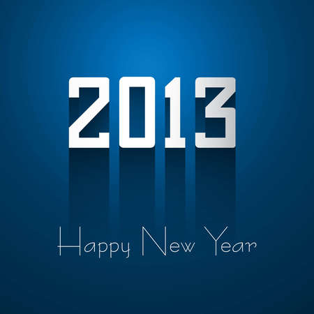  new year 2013 shiny blue colorful background illustrationsのイラスト素材