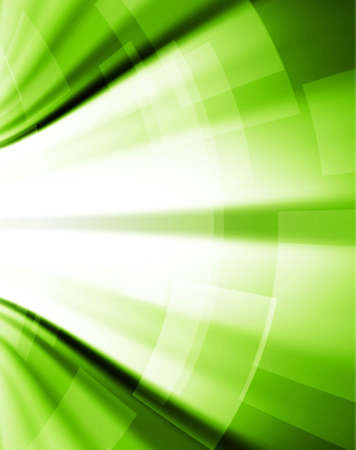 abstract  green stylish wave designのイラスト素材