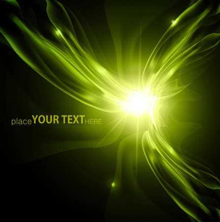 abstract swirl Smooth Waves Dark Design template eps10 Vector Background のイラスト素材