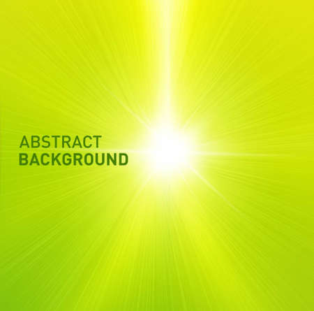 abstract vector green background のイラスト素材