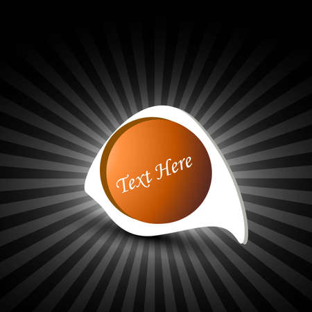 Vector new bubble single icons backgroundのイラスト素材