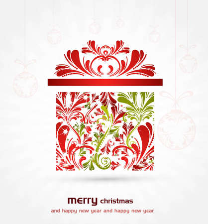 new fantastic Christmas background vectorのイラスト素材