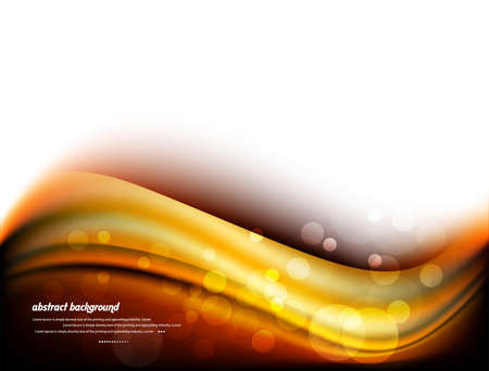 new bright colorful wave vector whit backgroundのイラスト素材