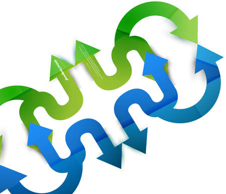 Abstract new arrow technology whit background vectorのイラスト素材