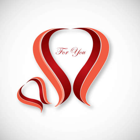 new colorful heart vector background designのイラスト素材