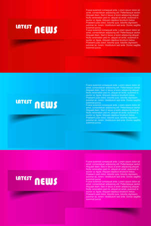 Design of advertisement brochure vector colorful backgroundのイラスト素材