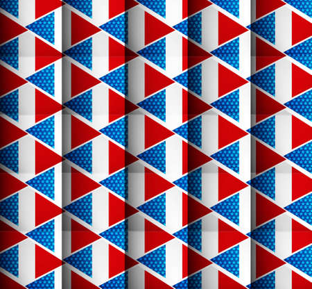 4th july american independence day texture background のイラスト素材