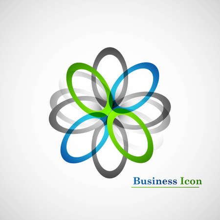Business icon element white backgroundのイラスト素材