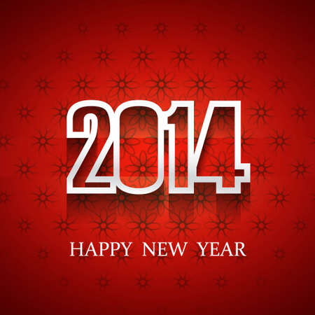 Fantastic Happy new year 2014 background のイラスト素材