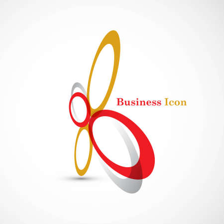 Business icon vector element white background illustrationのイラスト素材