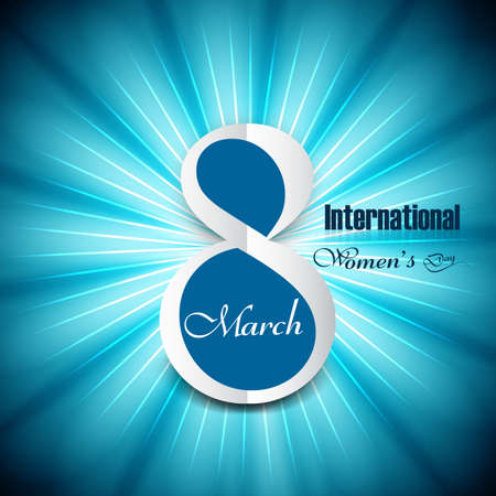 8 march stylish text women day beautiful card colorful vector designのイラスト素材