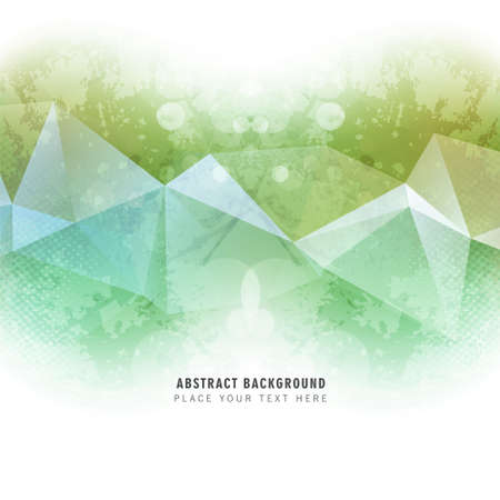 Abstract colorful polygin backgroundのイラスト素材