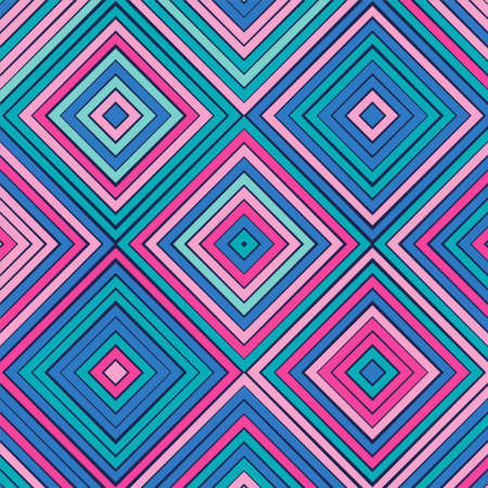 Abstract colorful geometric pattern vectorのイラスト素材