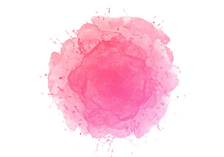 Abstract colorful watercolor hand drawn splash designのイラスト素材