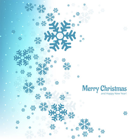 Merry christmas greeting card with glitters backgroundのイラスト素材