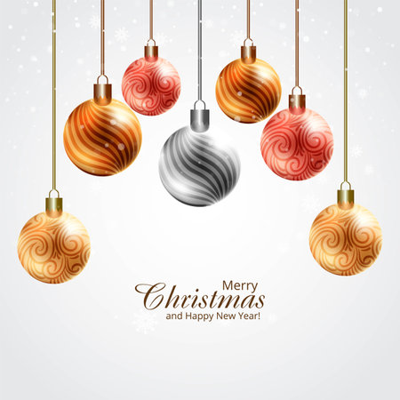 Christmas golden tree holiday card banner backgroundのイラスト素材