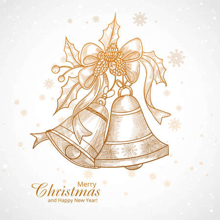 Beautiful christmas balls holiday card backgroundのイラスト素材