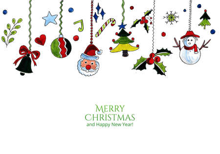 Beautiful 2022 card holiday backgroundのイラスト素材