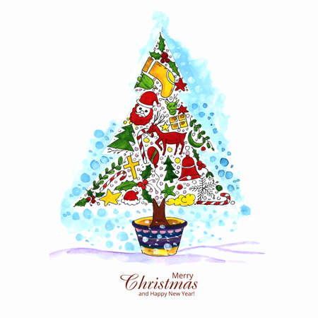 Beautiful 2022 card holiday backgroundのイラスト素材