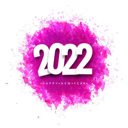 Hand drawn christmas deer landscape trees watercolor backgroundのイラスト素材