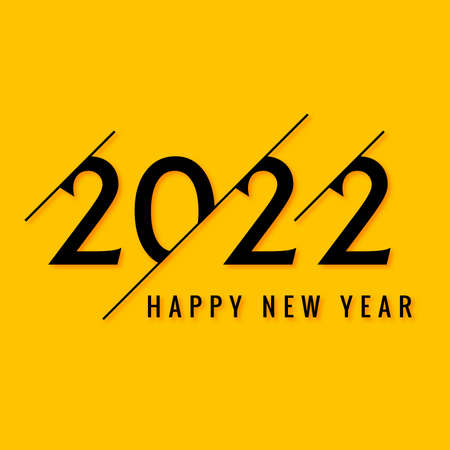 Beautiful 2022 card celebration holiday background