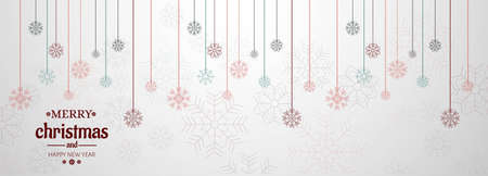 Christmas card celebration banner background vectorのイラスト素材