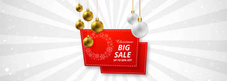 Abstract decorative snowflakes card festival backgroundのイラスト素材