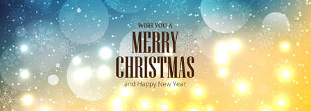 Abstract decorative snowflakes card festival backgroundのイラスト素材