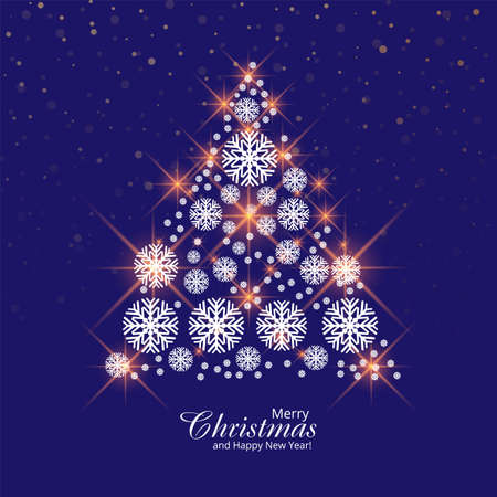 Beautiful Christmas card festival banner templateのイラスト素材
