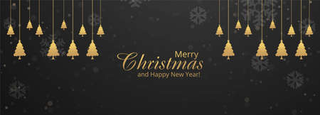 Holiday christmas card beautiful banner backgroundのイラスト素材