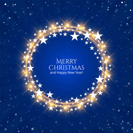 Decorative christmas snowflakes set elements designのイラスト素材