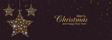 poster design for christmas celebration party template vectorのイラスト素材