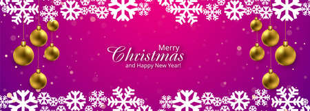 Decorative christmas snowflakes set elements designのイラスト素材