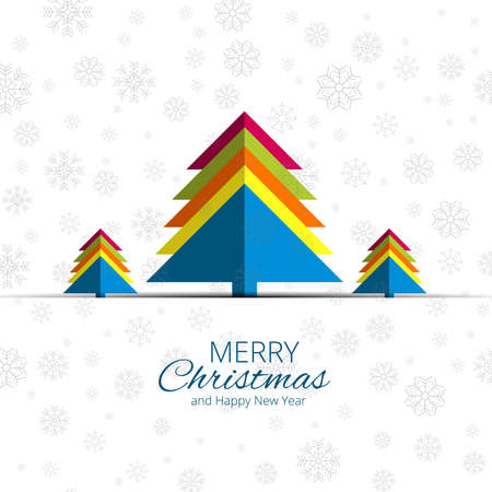 Modern Christmas backgroundのイラスト素材